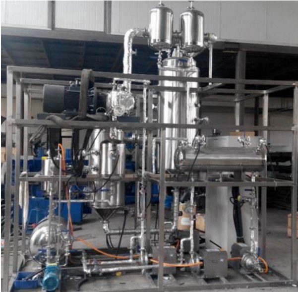 MVR nuclear wastewater treatment system